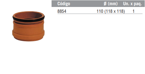 Buje Transición Terra HF - Awaduct