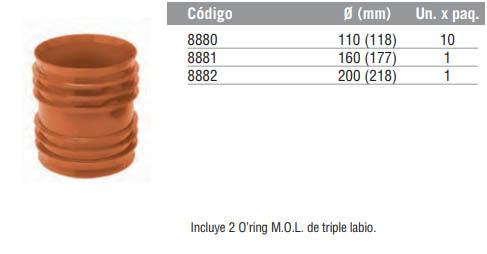 Cupla reparación Terra (H-H)